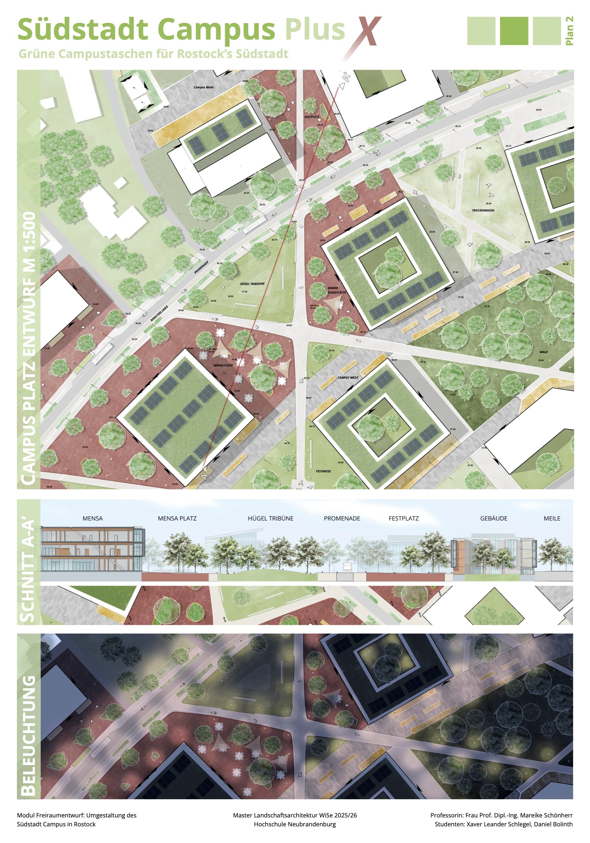 Rostock Campus Layout Plan 2