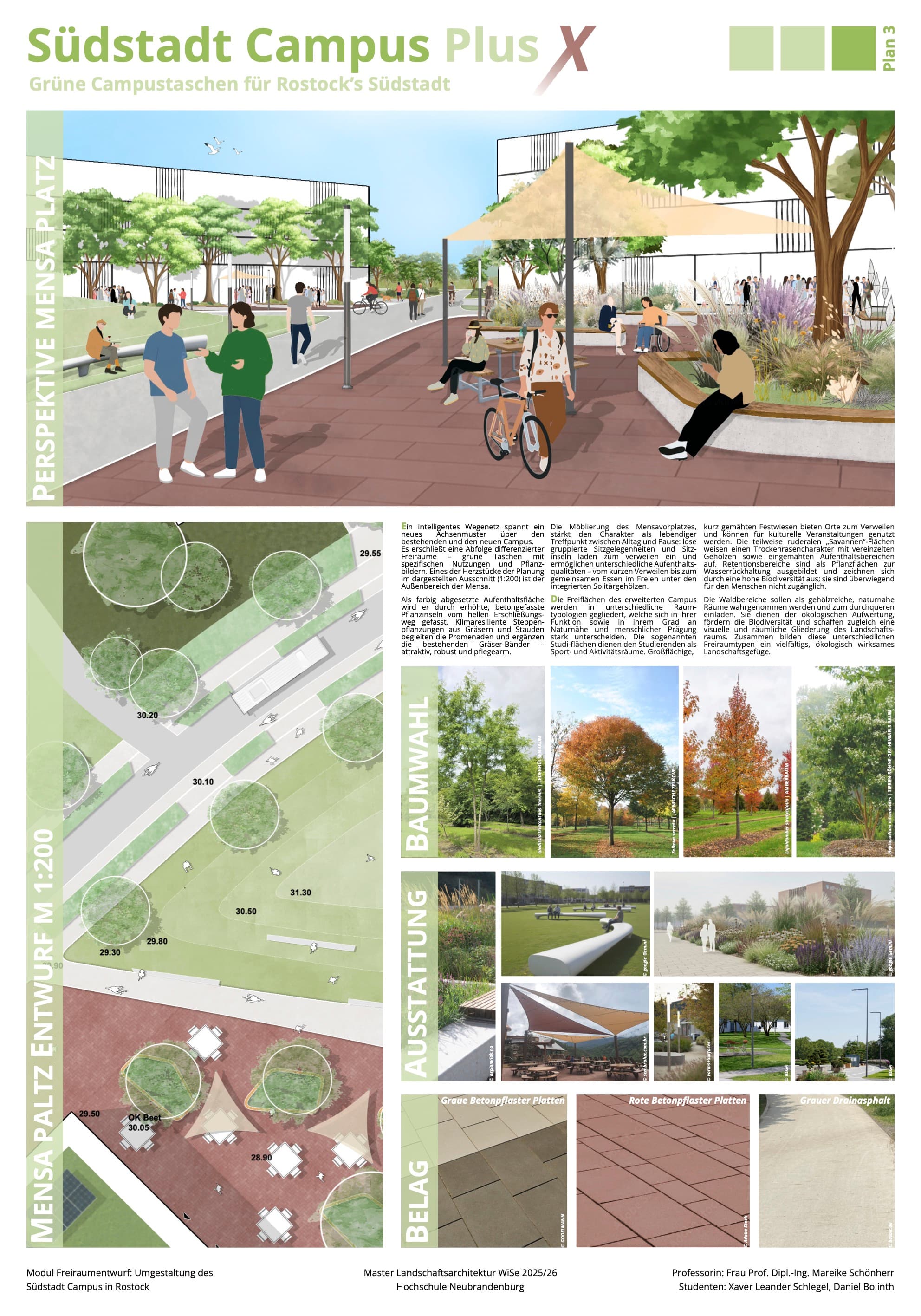 Rostock Campus Layout Plan 3