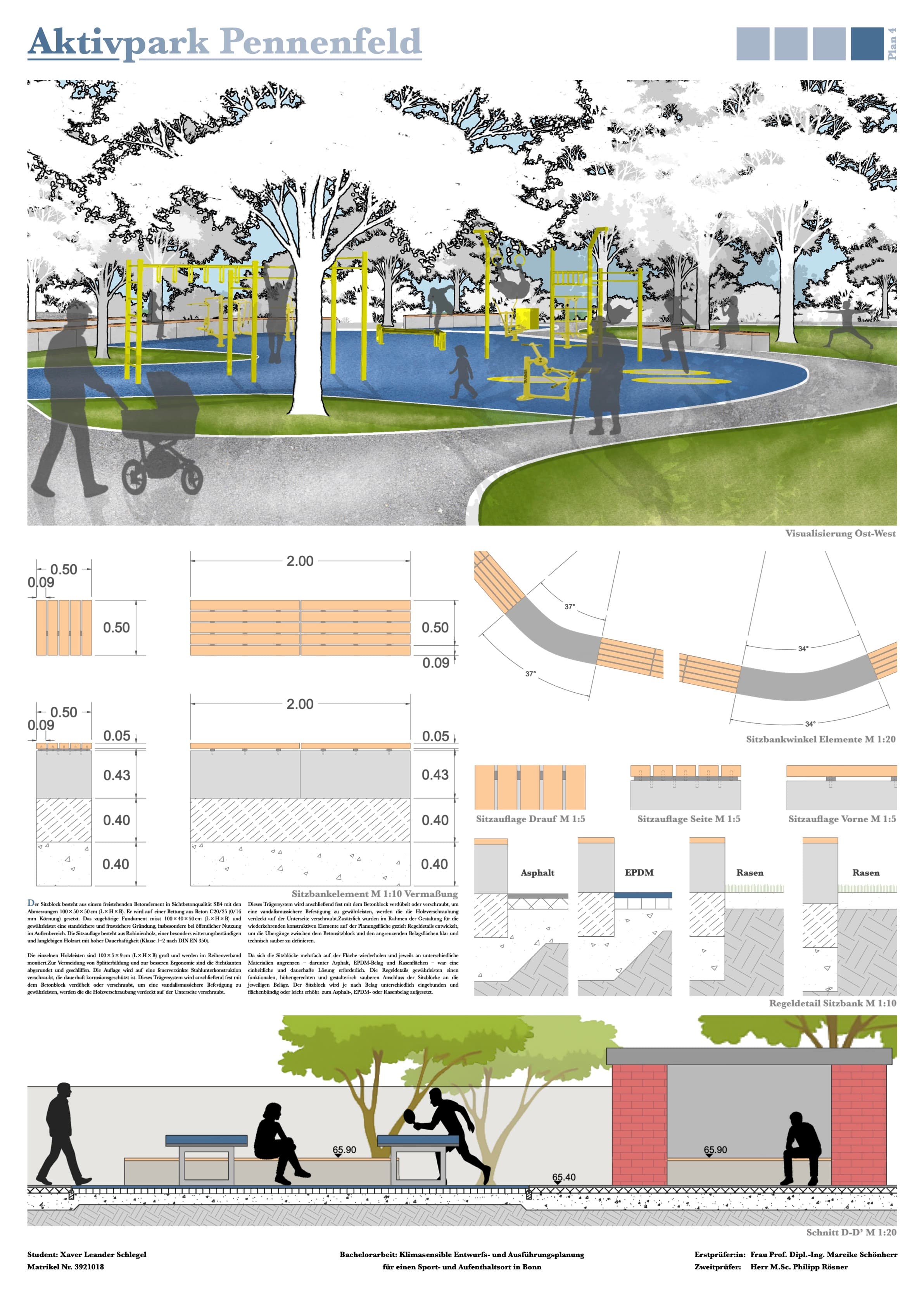 Pennenfeld Sportconcept Layout Plan 4