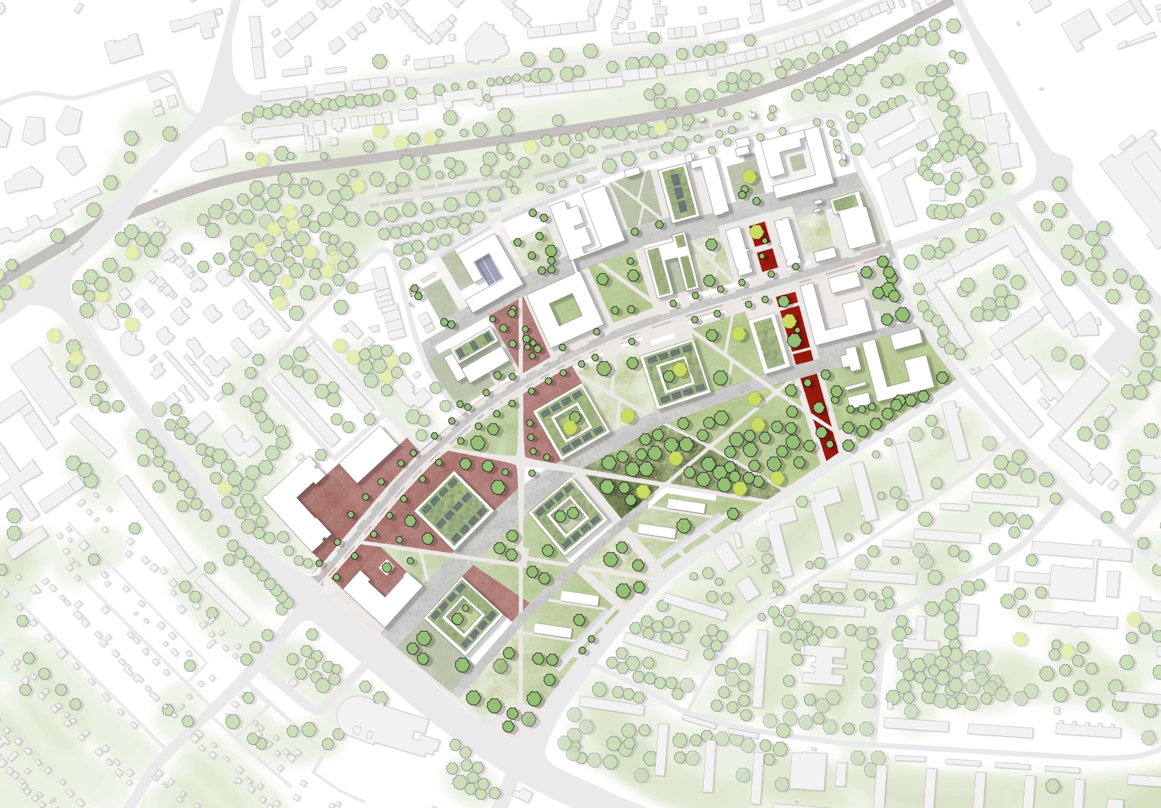 Rostock Campus Plan M2000