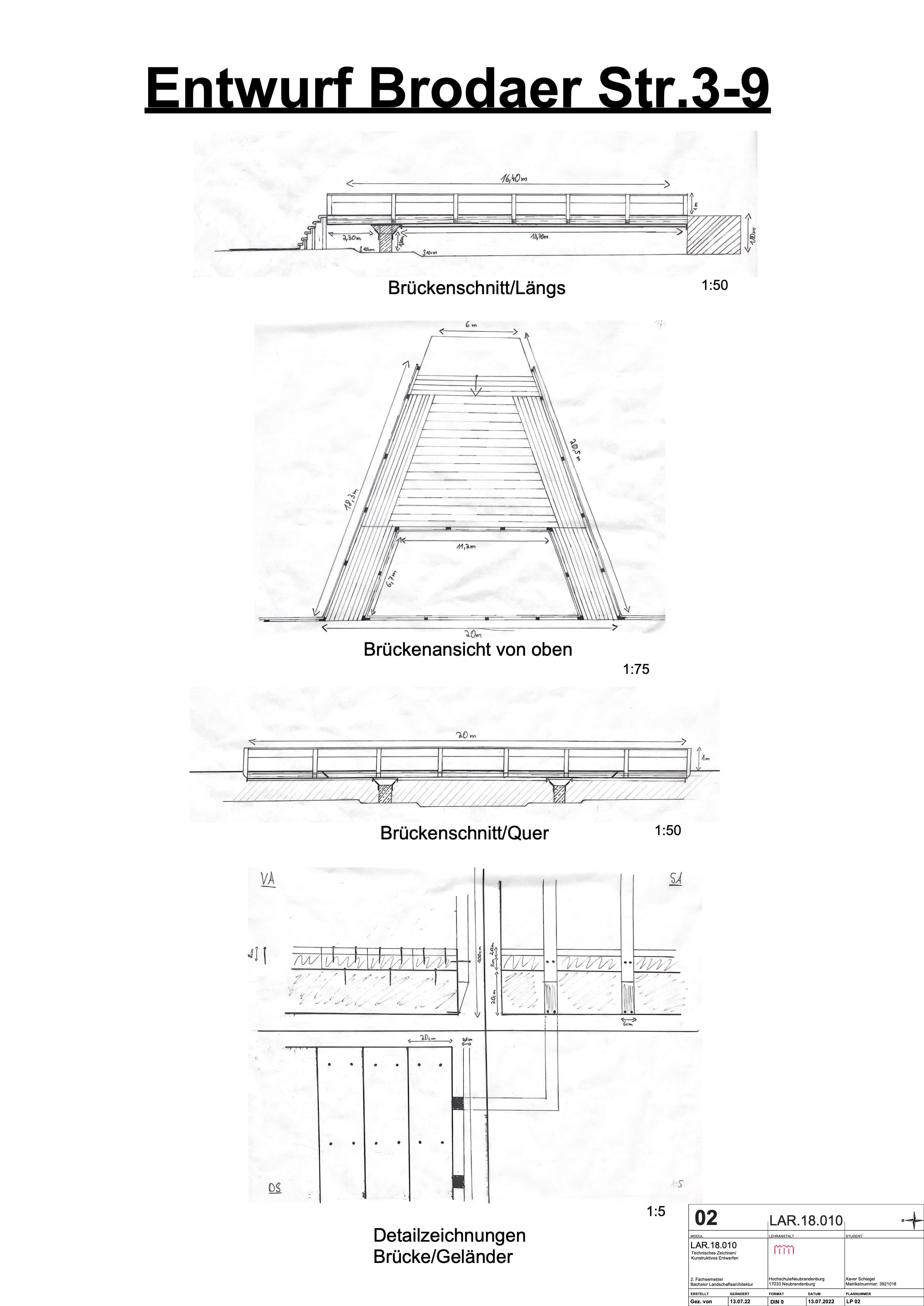 Entwurf 2. Semester Layout Plan 2