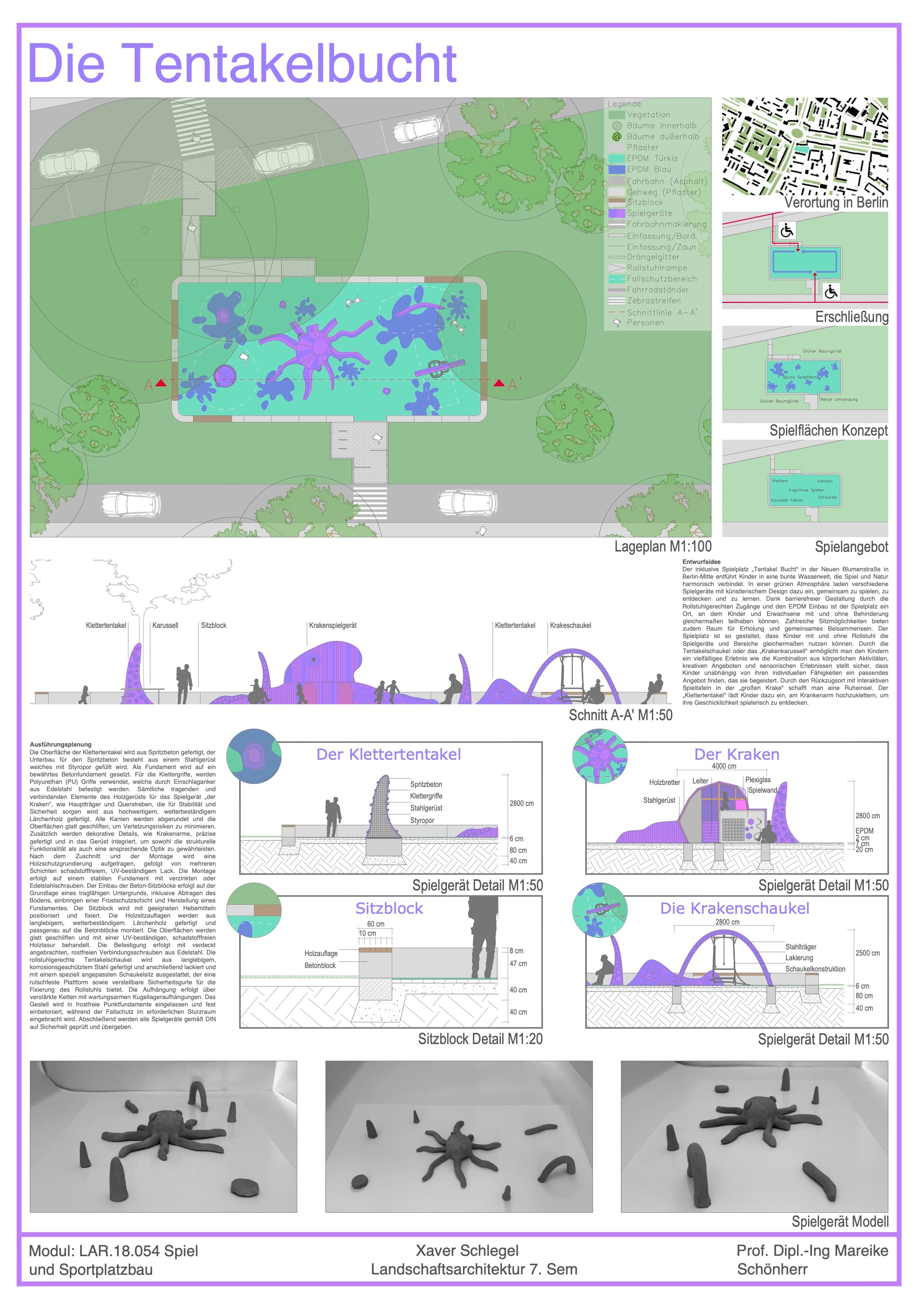 Tentakel Bucht Layout Plan