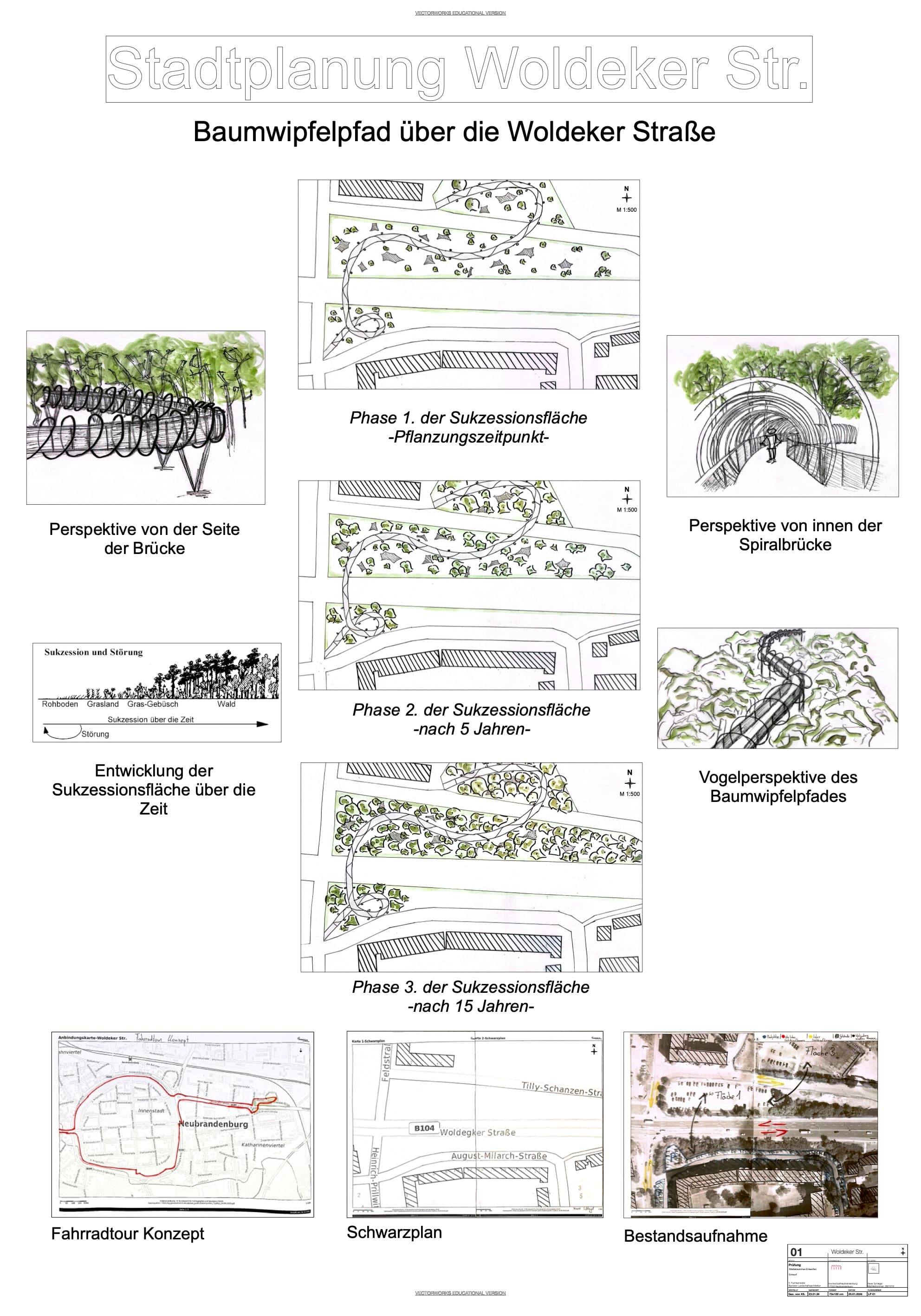 Städtebau Layout Plan